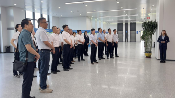 甘肅農墾集團普安康藥業(yè)有限公司參觀甘肅工程咨詢集團廉潔文化作品展